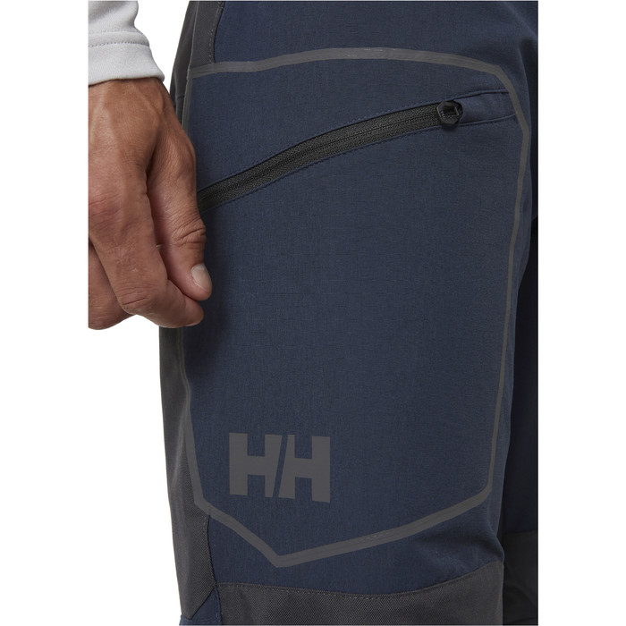 2022 Pantalones De Cubierta De Carreras Hp Para Hombre Helly Hansen 30216 - Navy